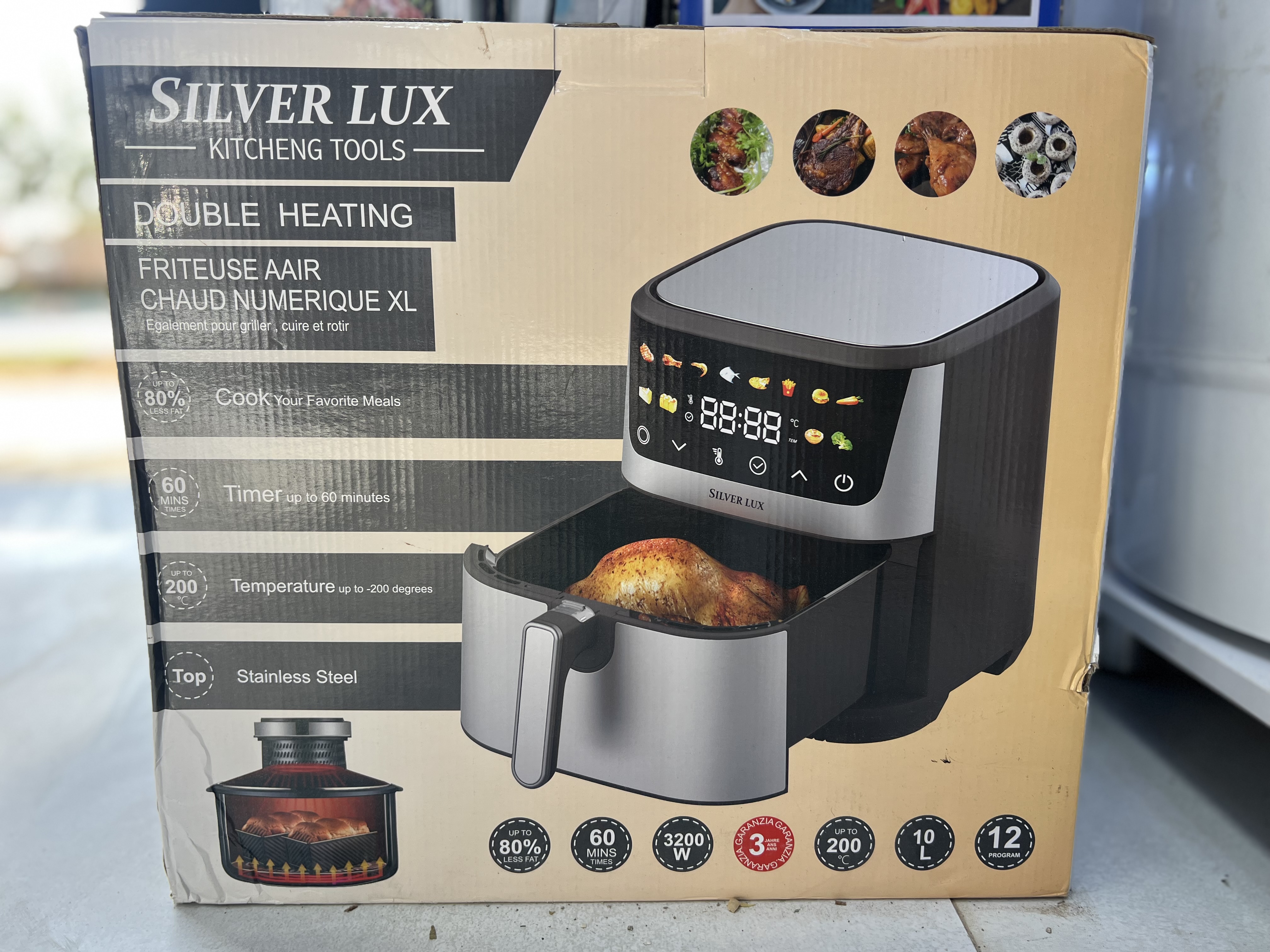 سرخکن بدون روغن سیلور لوکس